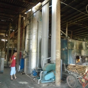 Dự án: Thiết kế, thi công và chuyển giao công nghệ Hệ thống xử lý khí thải Công ty gỗ Phúc Thịnh
